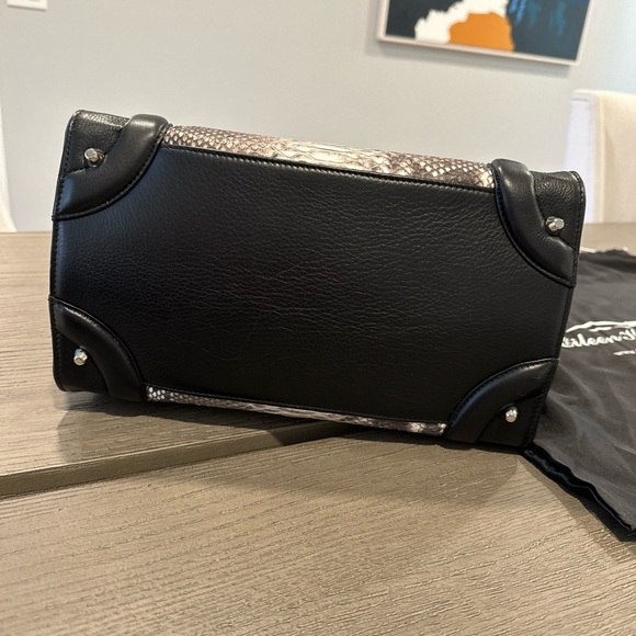 Eileen Kramer Leather and Python Handbag Purse, NWOT - Picture 13 of 14